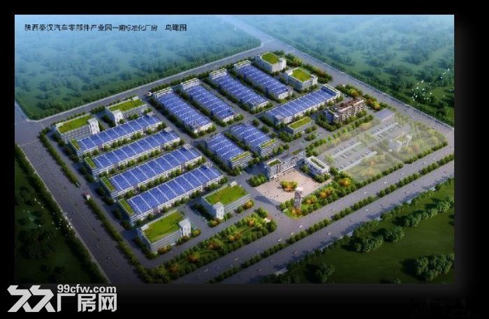 出租西咸新区秦汉新城1000−10000平米厂房-图1