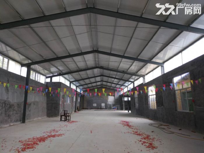 淄川区七里村（张博路旁）全新厂房低价出租（600至1200平）-图1